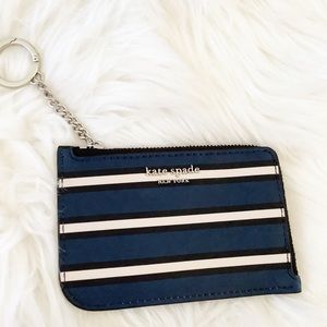 NWT Kate spade medium l-zip card holder